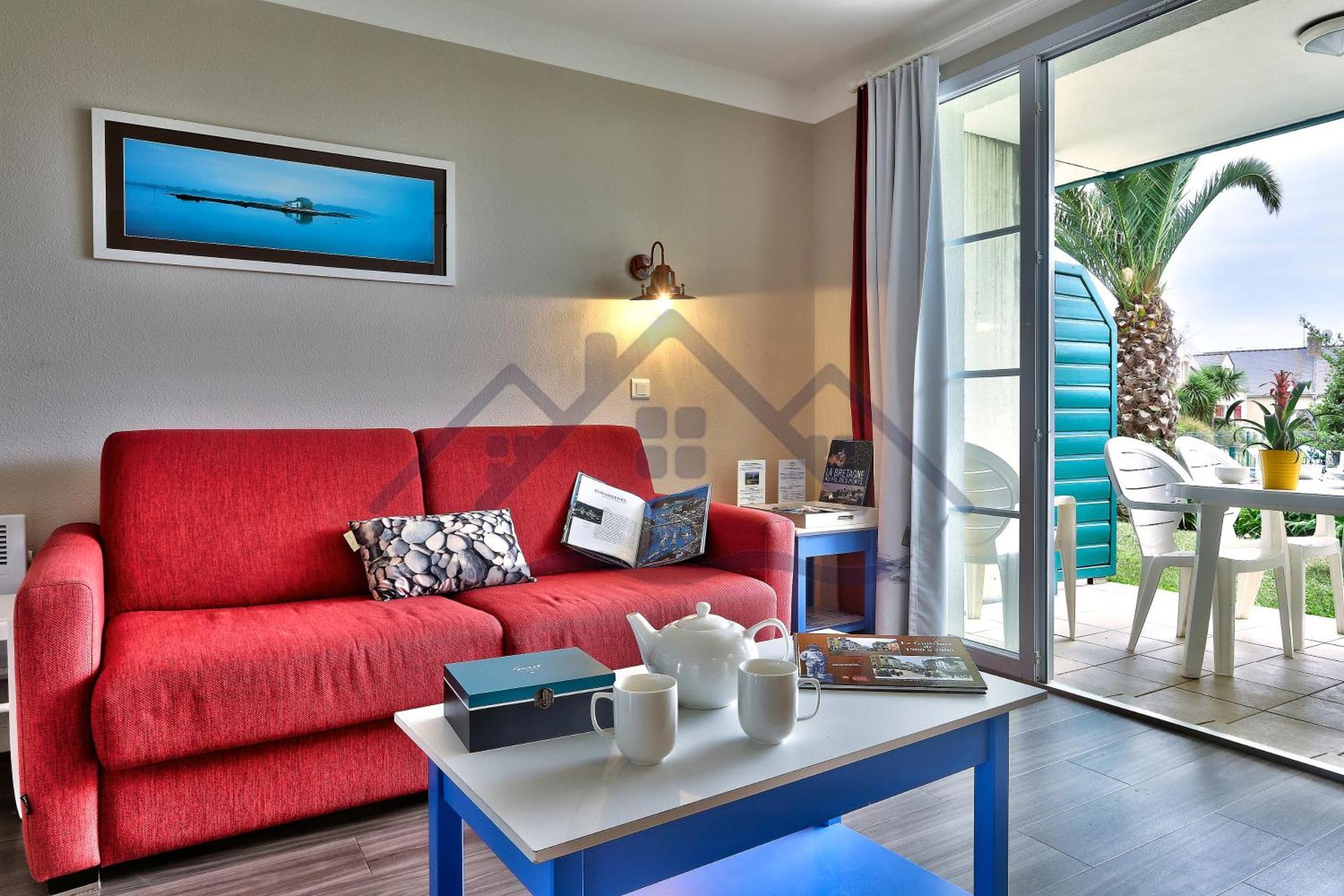 Localise - A06 - Entierement De Plain-Pied Avec Petite Vue Mer - Donnant Sur La Piscine Et Le Jardin - Wifi Inclus - Draps Inclus - Guilvinec Eksteriør billede