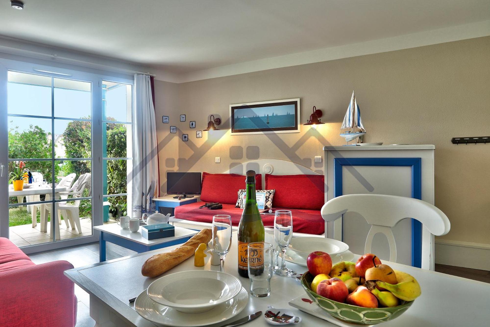 Localise - A06 - Entierement De Plain-Pied Avec Petite Vue Mer - Donnant Sur La Piscine Et Le Jardin - Wifi Inclus - Draps Inclus - Guilvinec Eksteriør billede